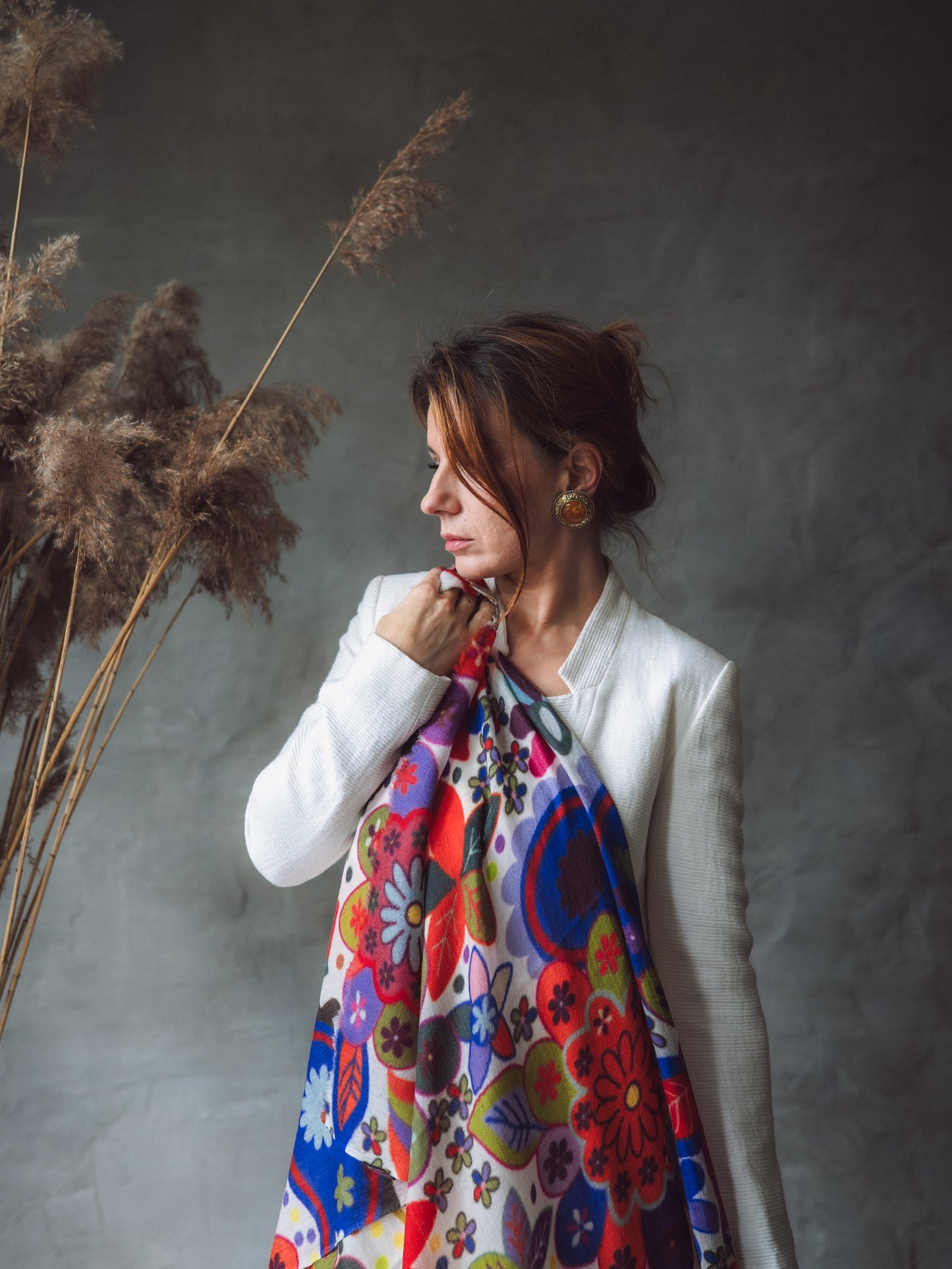 šalle no Kašmīras, Indijas