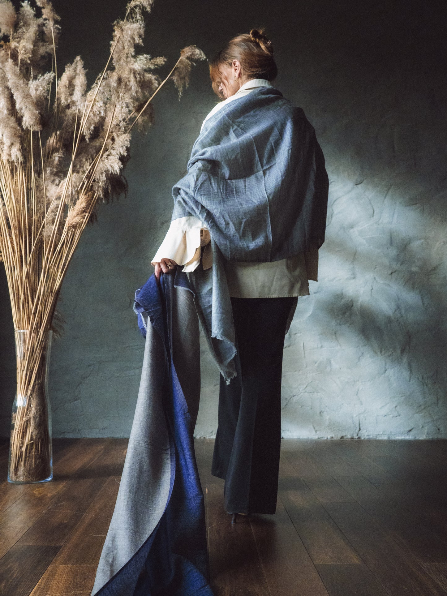 Šķista rakstu šalle Kašmiras, Indijas