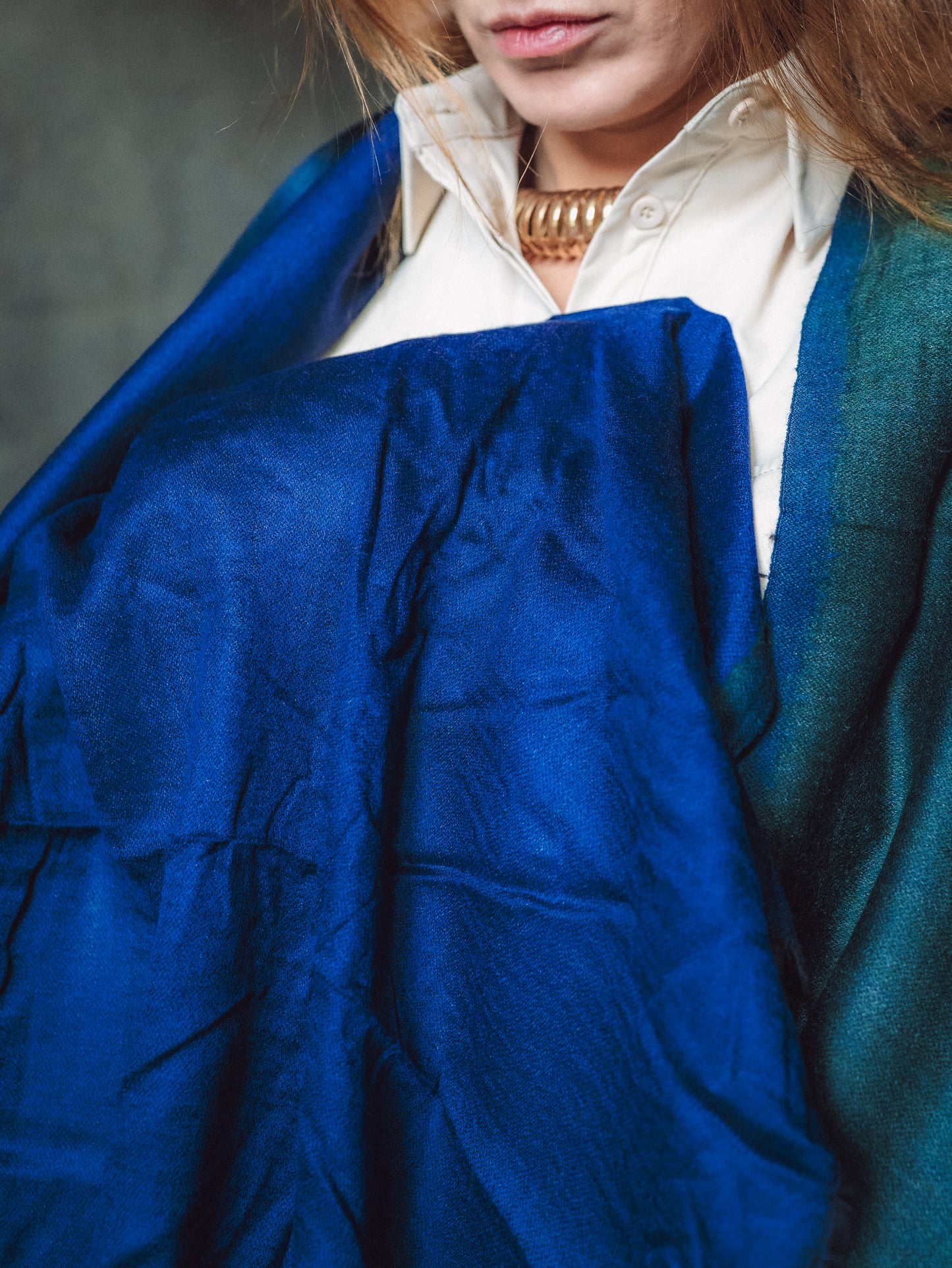 Šķista rakstu šalle Kašmiras, Indijas